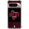 NBA Miami Heat Elephant Print Pixel 9 Pro XL Clear Case